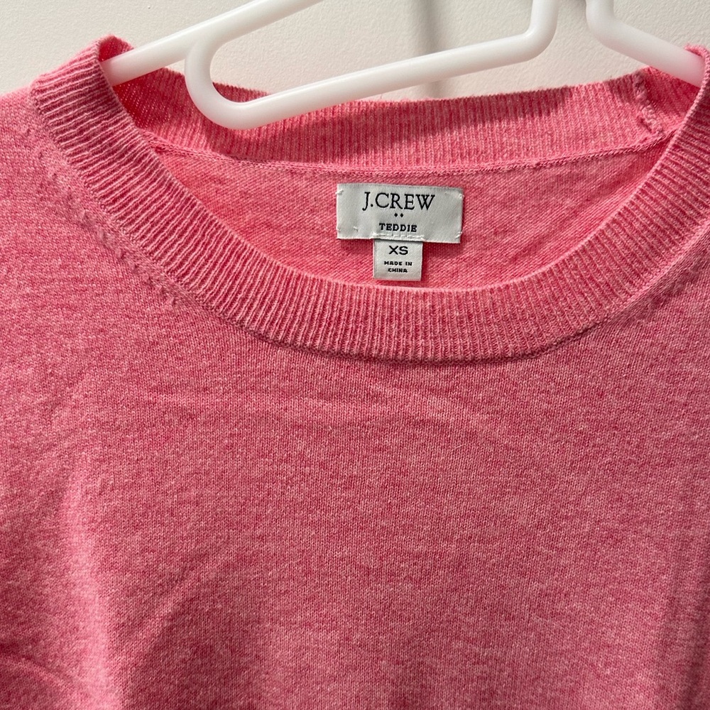J Crew Teddie Crew Neck Sweater - Picture 3 of 3